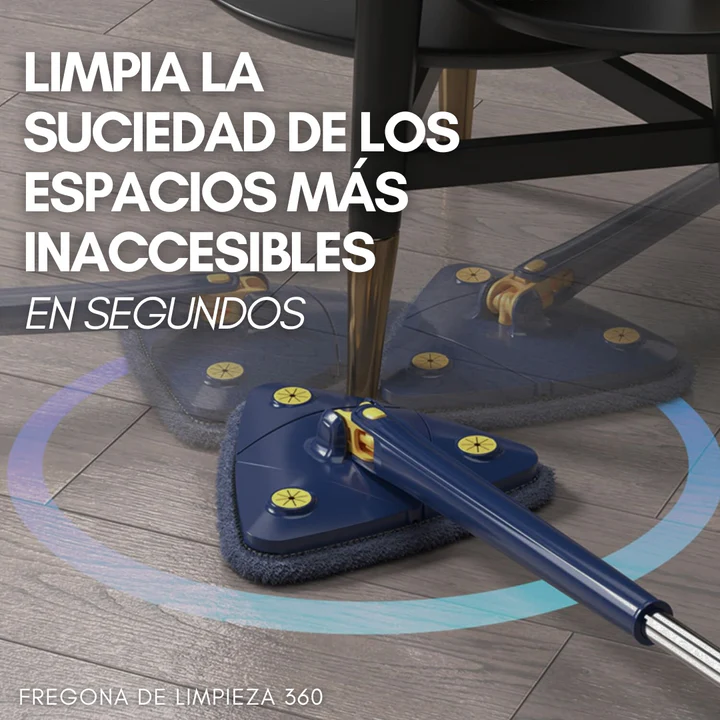 Fregona Autoescurrible 360° | Limpieza Fácil Sin Ensuciarte las Manos
